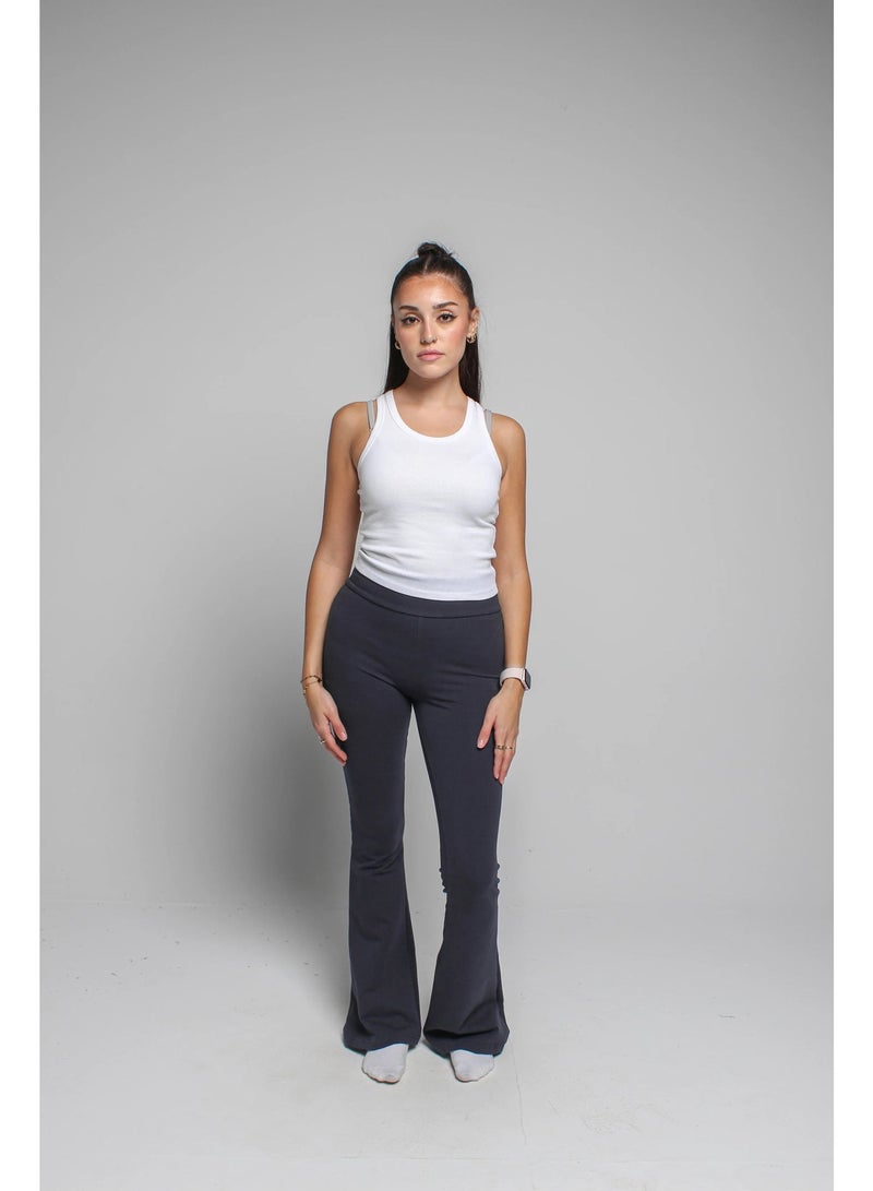 Basic Look Flared Pants - Image 1